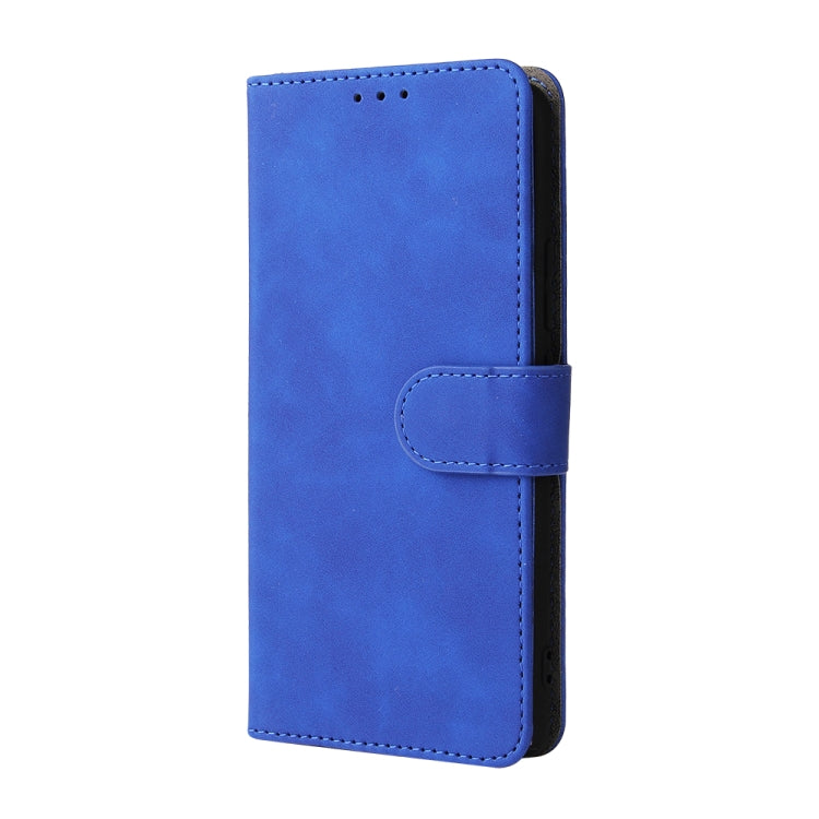 For vivo iQOO 8 Solid Color Skin Feel Magnetic Buckle Horizontal Flip Calf Texture PU Leather Case with Holder & Card Slots & Wallet