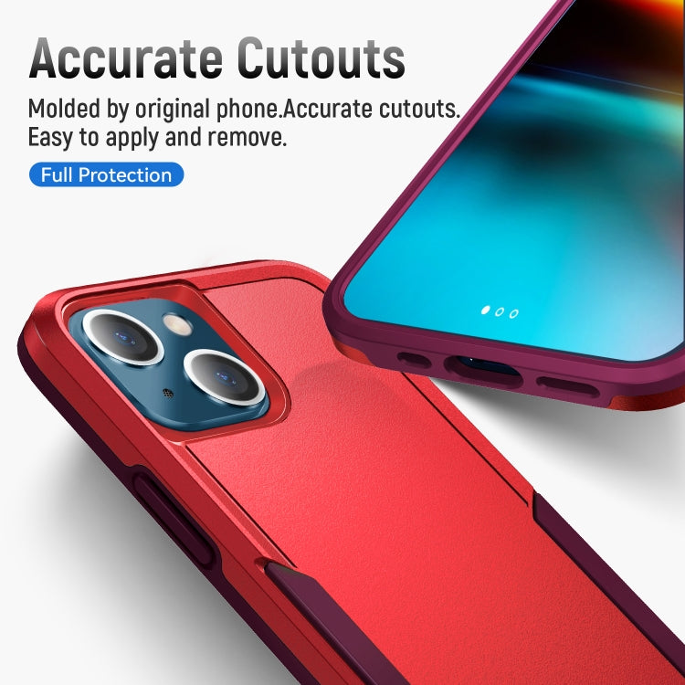 For iPhone 13 mini Pioneer Armor Heavy Duty Shockproof Phone Case