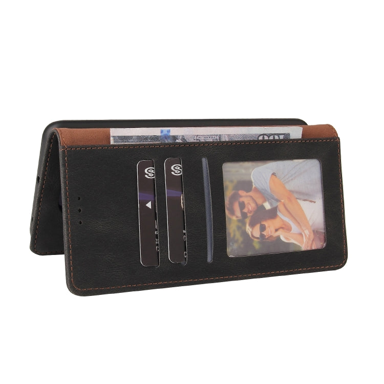 For Xiaomi Redmi Note 9 / 10X 4G Simple Suction Closure Horizontal Flip Leather Case with Holder & Card Slot & Wallet