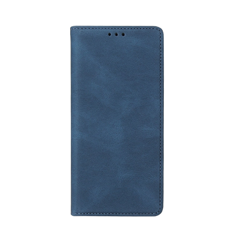 For Xiaomi Redmi Note 9 / 10X 4G Simple Suction Closure Horizontal Flip Leather Case with Holder & Card Slot & Wallet
