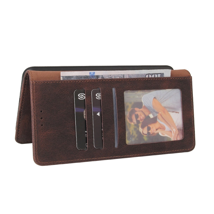 For Xiaomi Redmi Note 9 / 10X 4G Simple Suction Closure Horizontal Flip Leather Case with Holder & Card Slot & Wallet