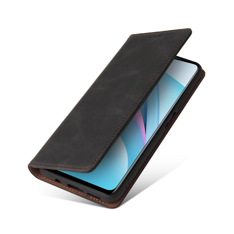 For Xiaomi Mi 10T Lite 5G Simple Suction Closure Horizontal Flip Leather Case with Holder & Card Slot & Wallet