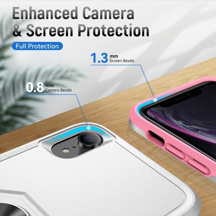 For iPhone XR Ring Kickstand Heavy Duty Shockproof Phone Case
