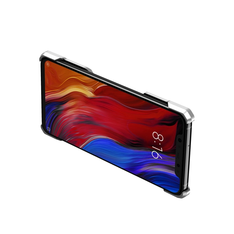 For Xiaomi Mi 8 Explorer Hero Series Anti-fall Wear-resistant Metal Protective Case with Bracket