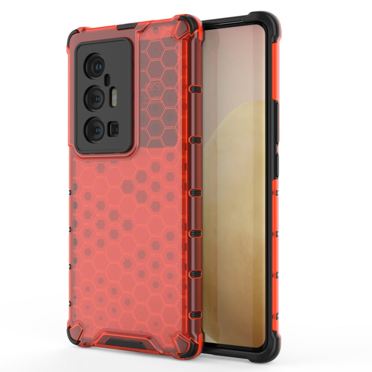 For vivo X70 Pro+ Shockproof Honeycomb PC + TPU Case
