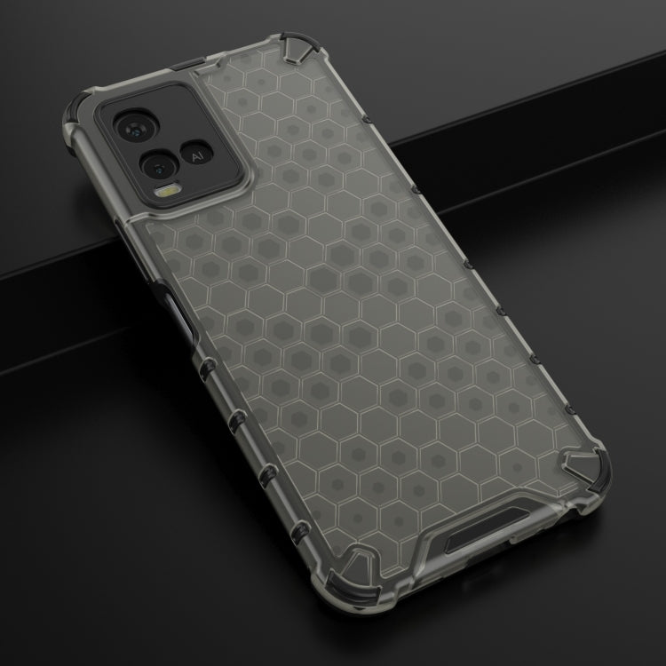 For vivo Y21 Shockproof Honeycomb PC + TPU Case