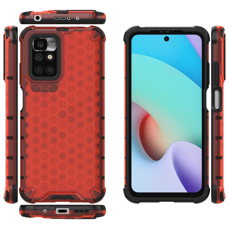 For Xiaomi Redmi 10 Shockproof Honeycomb PC + TPU Case