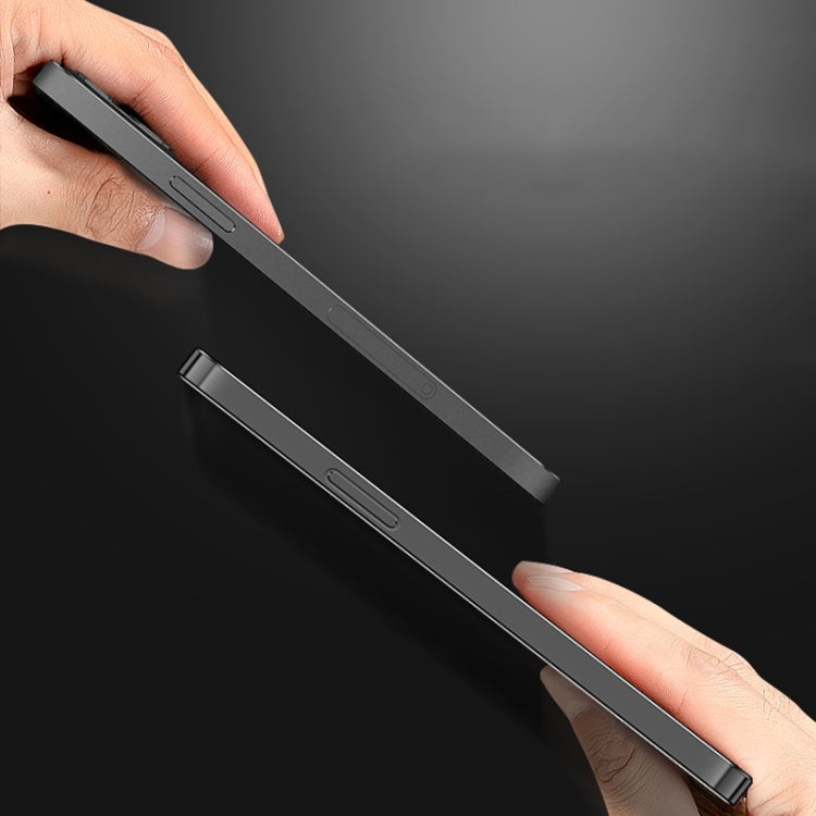 For vivo S9 Cool Sharp Series Aluminum Plate Brushed Lens All-inclusive Protective Case