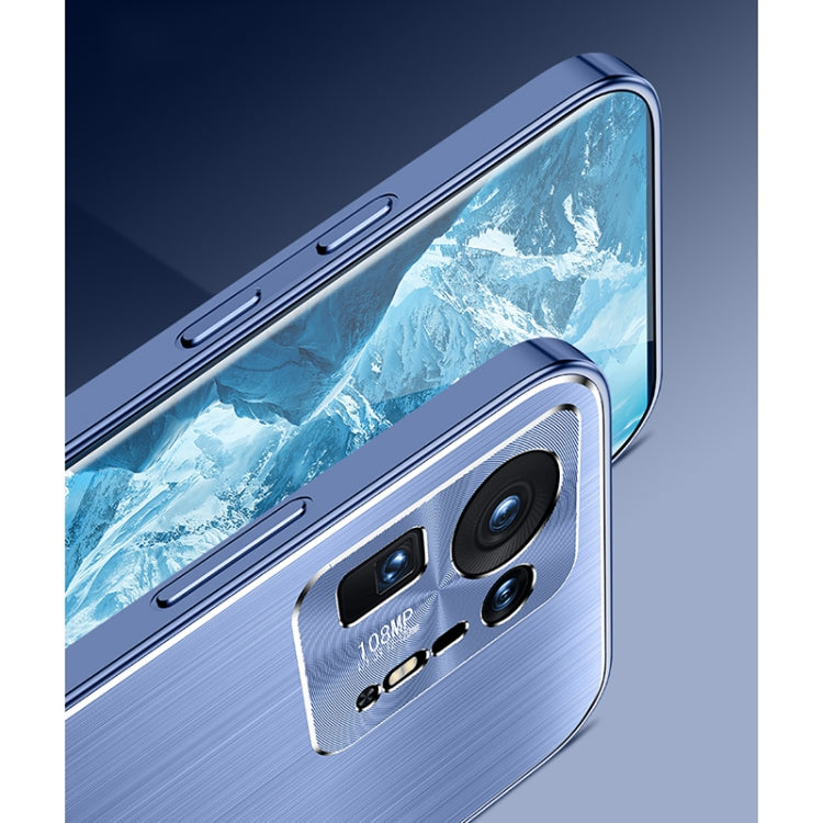 For Xiaomi Mix 4 Cool Sharp Series Aluminum Plate Brushed Lens All-inclusive Protective Case