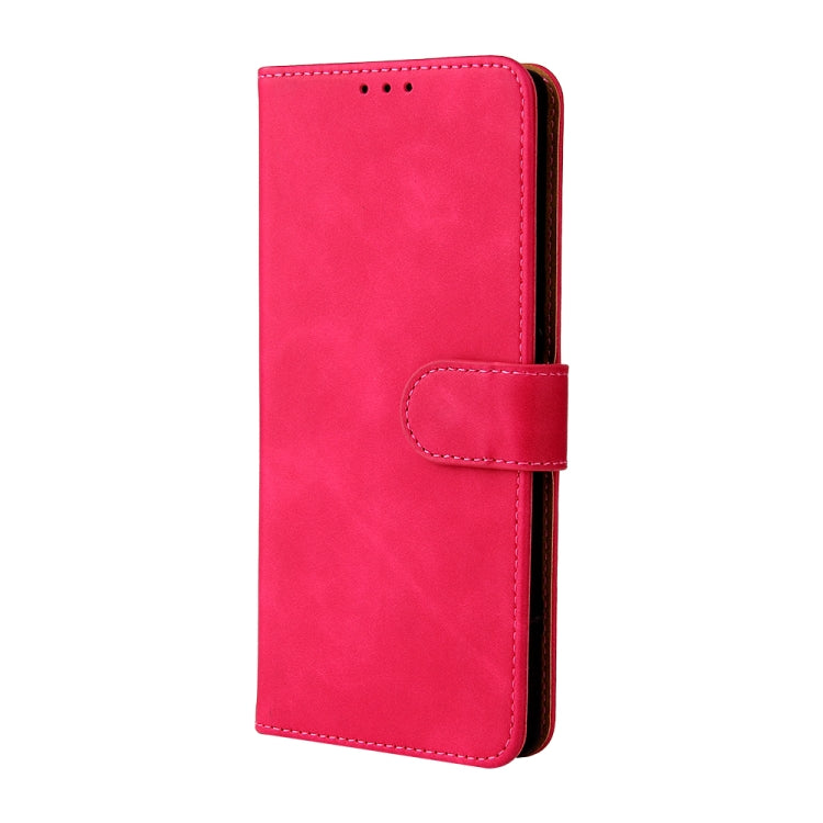For vivo iQOO 8 Pro Solid Color Skin Feel Magnetic Buckle Horizontal Flip PU Leather Case with Holder & Card Slots & Wallet