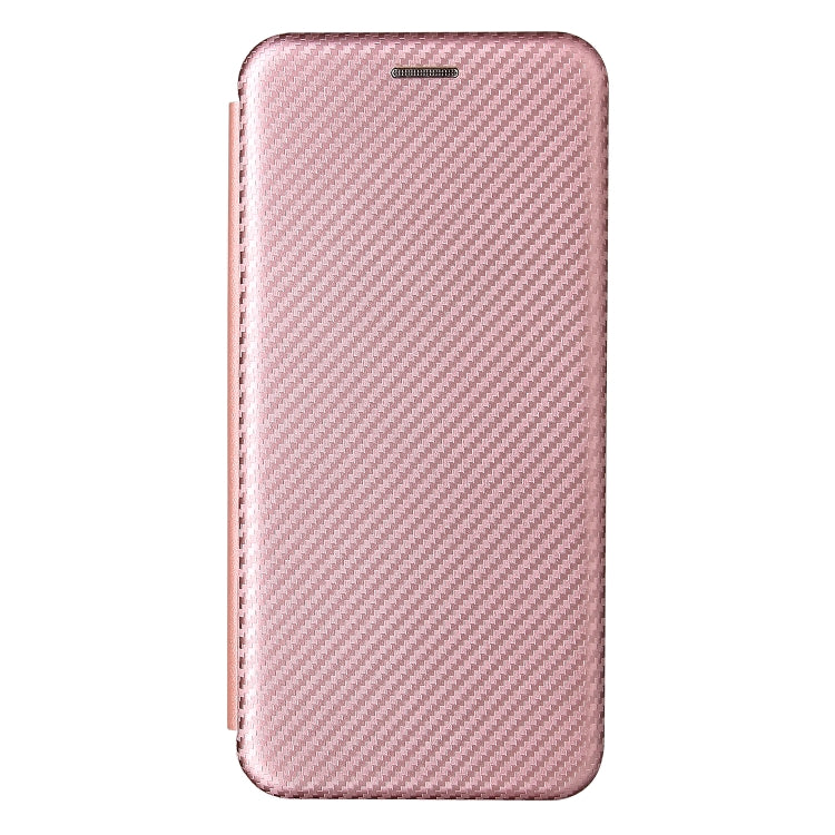 For OPPO Reno6 4G Carbon Fiber Texture Horizontal Flip TPU + PC + PU Leather Case with Card Slot