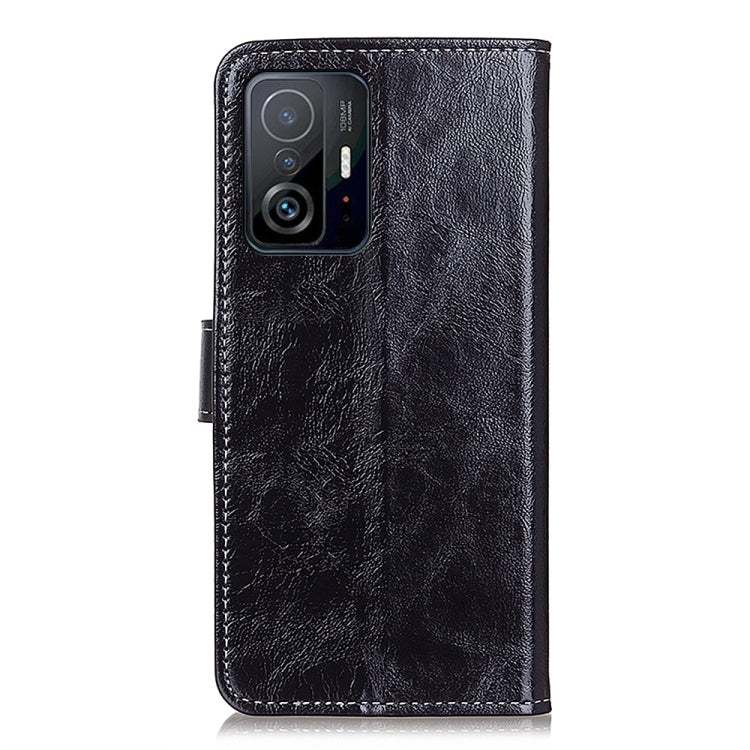 For Xiaomi Mi 11T / 11T Pro Retro Crazy Horse Texture Horizontal Flip Leather Case with Holder & Card Slots & Photo Frame & Wallet