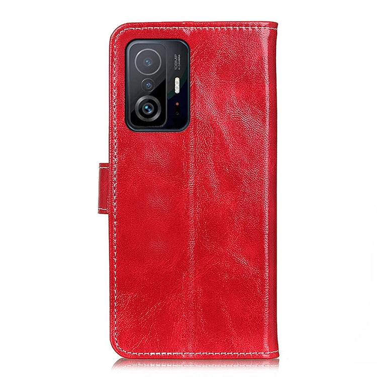 For Xiaomi Mi 11T / 11T Pro Retro Crazy Horse Texture Horizontal Flip Leather Case with Holder & Card Slots & Photo Frame & Wallet