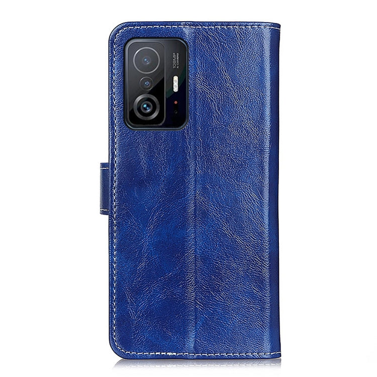For Xiaomi Mi 11T / 11T Pro Retro Crazy Horse Texture Horizontal Flip Leather Case with Holder & Card Slots & Photo Frame & Wallet