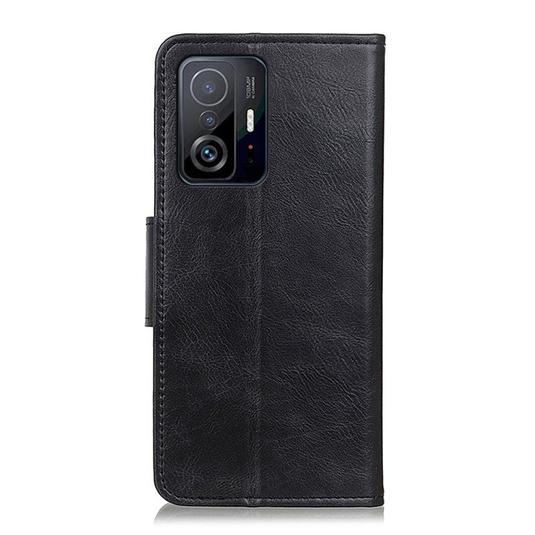 For Xiaomi Mi 11T / 11T Pro Mirren Crazy Horse Texture Horizontal Flip Leather Case with Holder & Card Slots & Wallet