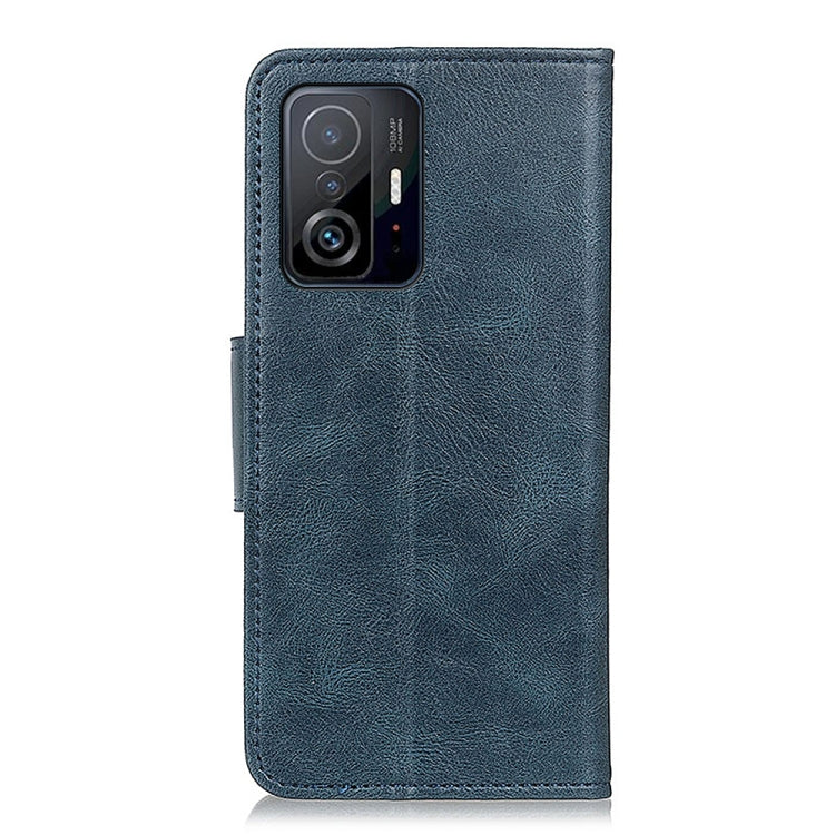 For Xiaomi Mi 11T / 11T Pro Mirren Crazy Horse Texture Horizontal Flip Leather Case with Holder & Card Slots & Wallet
