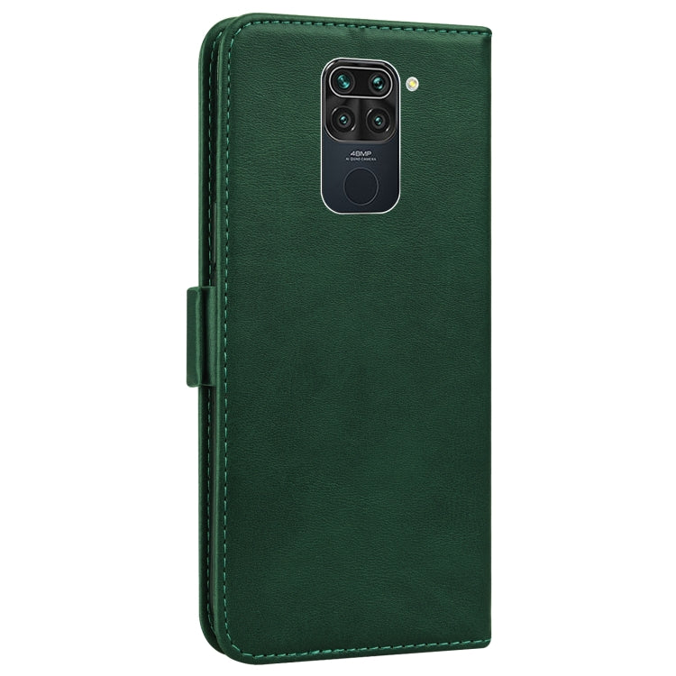 For Xiaomi Redmi Note 9 Embossed Cat Butterflies Pattern Horizontal Flip Leather Case with Card Slot & Holder & Wallet