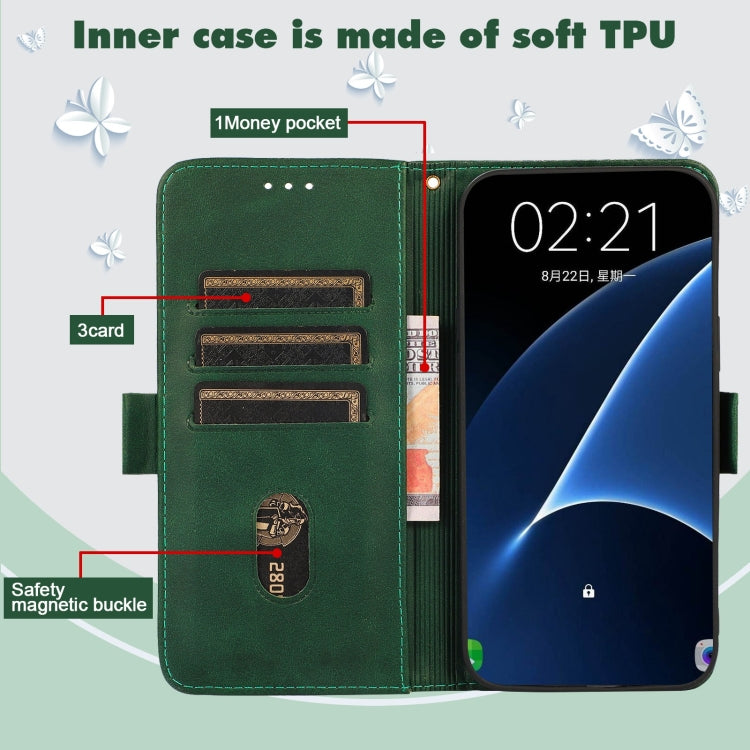 For Xiaomi Redmi Note 9 5G / Note 9T Embossed Cat Butterflies Pattern Horizontal Flip Leather Case with Card Slot & Holder & Wallet