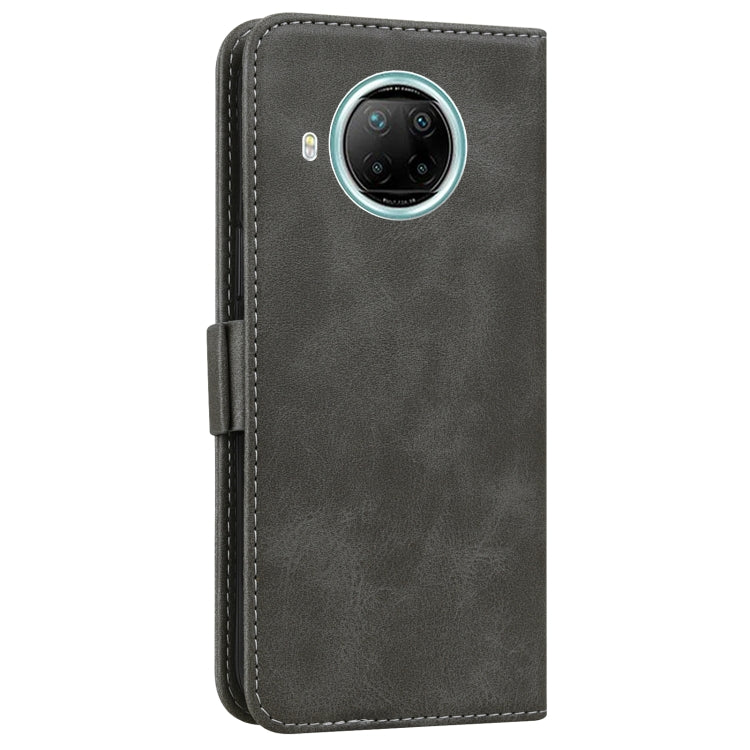 For Xiaomi Redmi Note 9 Pro 5G Embossed Cat Butterflies Pattern Horizontal Flip Leather Case with Card Slot & Holder & Wallet