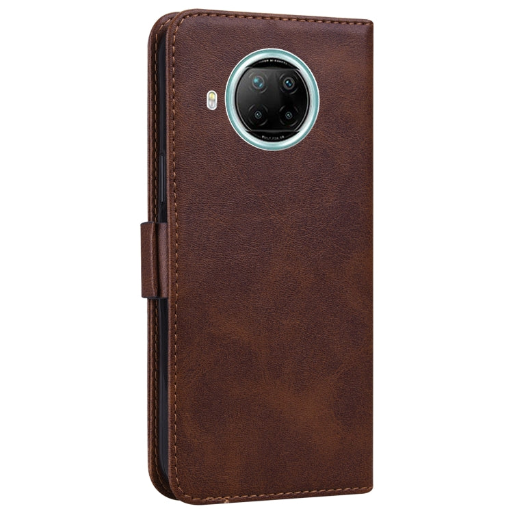 For Xiaomi Redmi Note 9 Pro 5G Embossed Cat Butterflies Pattern Horizontal Flip Leather Case with Card Slot & Holder & Wallet