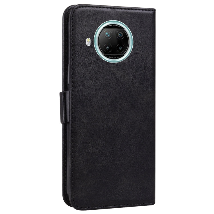 For Xiaomi Redmi Note 9 Pro 5G Embossed Cat Butterflies Pattern Horizontal Flip Leather Case with Card Slot & Holder & Wallet