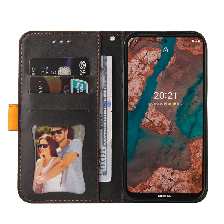 For Nokia X10 / X20 Business Stitching-Color Horizontal Flip PU Leather Case with Holder & Card Slots & Photo Frame