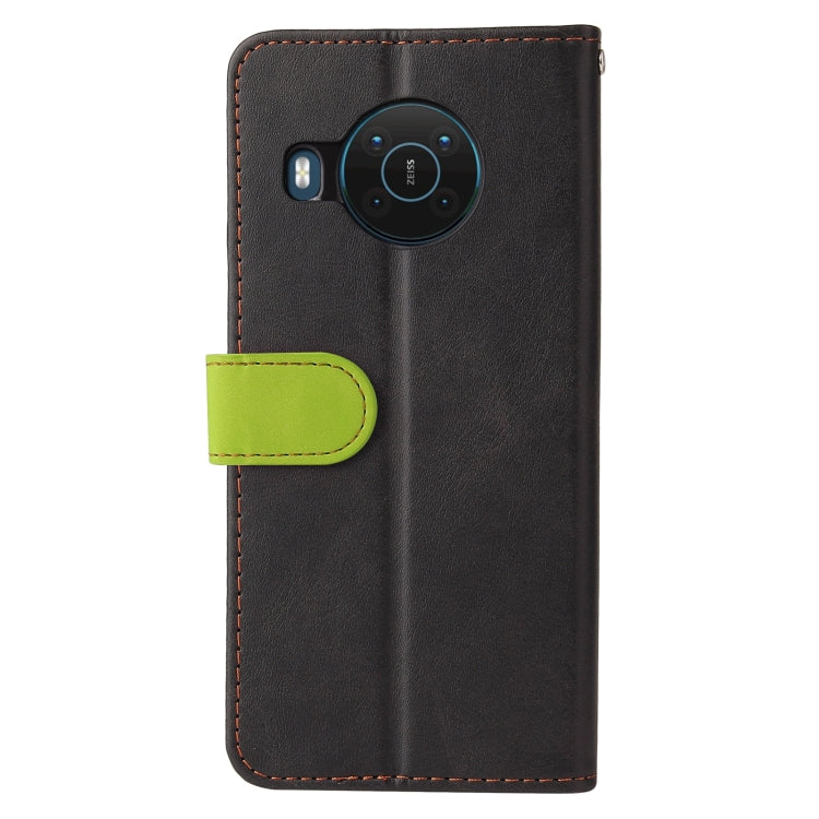 For Nokia X10 / X20 Business Stitching-Color Horizontal Flip PU Leather Case with Holder & Card Slots & Photo Frame
