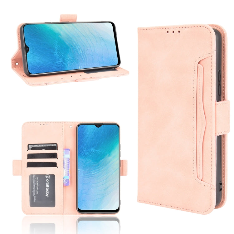 For vivo Y19/U3/U20/Y5S Skin Feel Calf Pattern Horizontal Flip Leather Case with Holder & Card Slots & Photo Frame