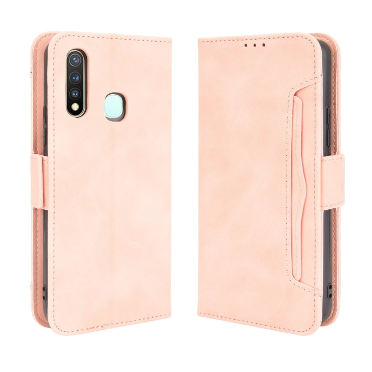 For vivo Y19/U3/U20/Y5S Skin Feel Calf Pattern Horizontal Flip Leather Case with Holder & Card Slots & Photo Frame