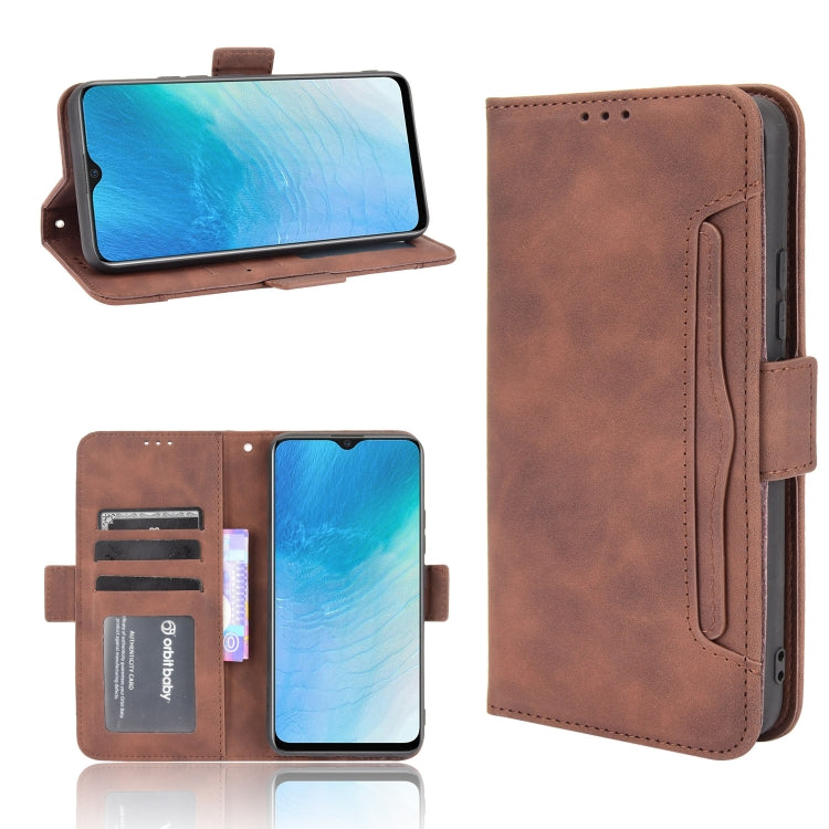 For vivo Y19/U3/U20/Y5S Skin Feel Calf Pattern Horizontal Flip Leather Case with Holder & Card Slots & Photo Frame