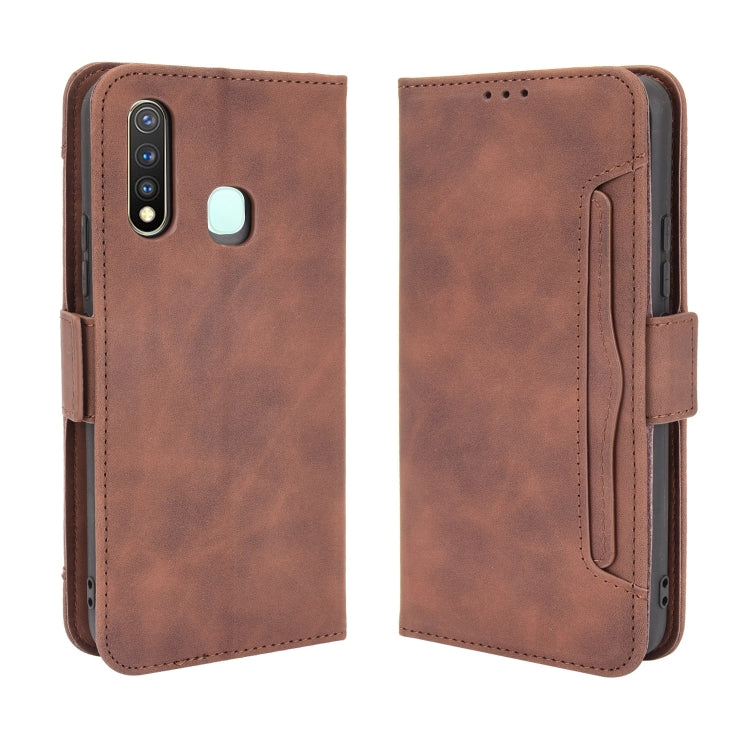 For vivo Y19/U3/U20/Y5S Skin Feel Calf Pattern Horizontal Flip Leather Case with Holder & Card Slots & Photo Frame