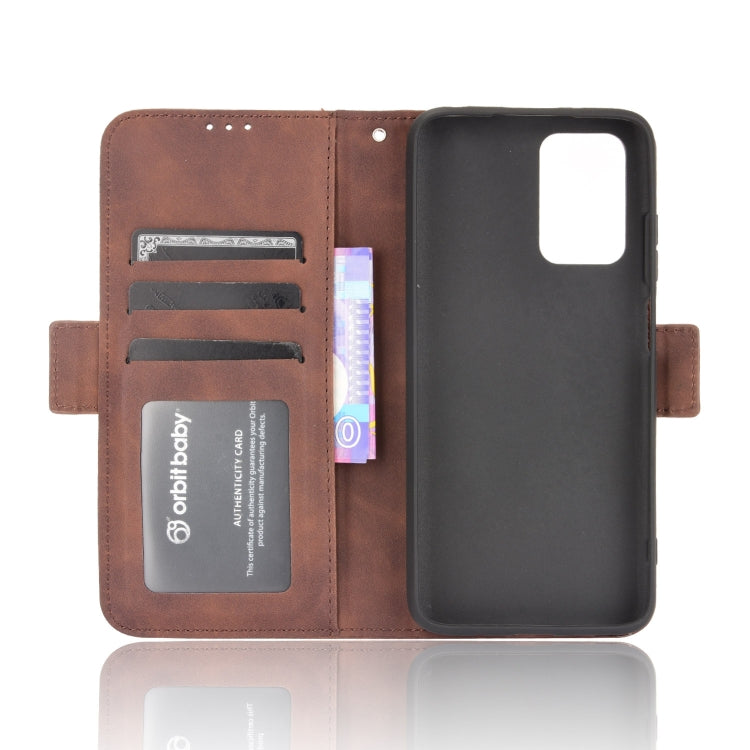 For Xiaomi Redmi 10 Skin Feel Calf Pattern Horizontal Flip Leather Case with Holder & Card Slots & Photo Frame