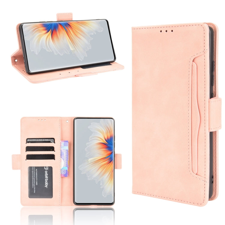 For Xiaomi Mi Mix 4 Skin Feel Calf Pattern Horizontal Flip Leather Case with Holder & Card Slots & Photo Frame
