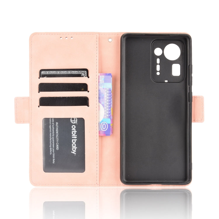 For Xiaomi Mi Mix 4 Skin Feel Calf Pattern Horizontal Flip Leather Case with Holder & Card Slots & Photo Frame