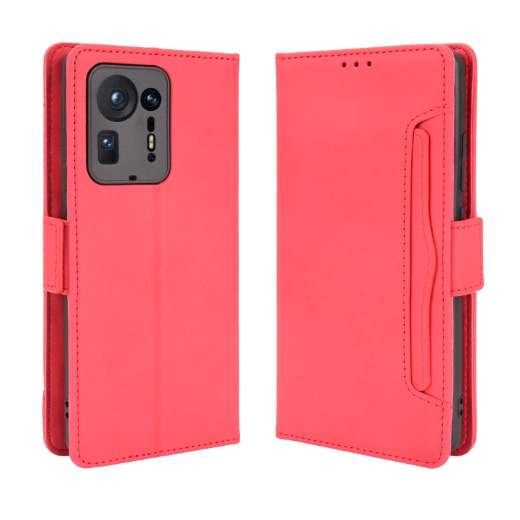 For Xiaomi Mi Mix 4 Skin Feel Calf Pattern Horizontal Flip Leather Case with Holder & Card Slots & Photo Frame