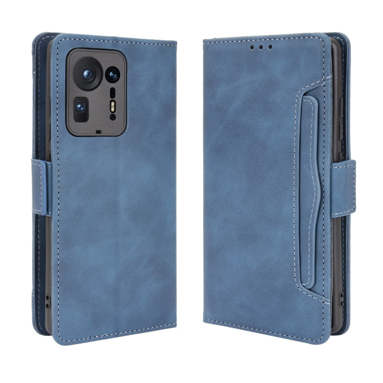 For Xiaomi Mi Mix 4 Skin Feel Calf Pattern Horizontal Flip Leather Case with Holder & Card Slots & Photo Frame