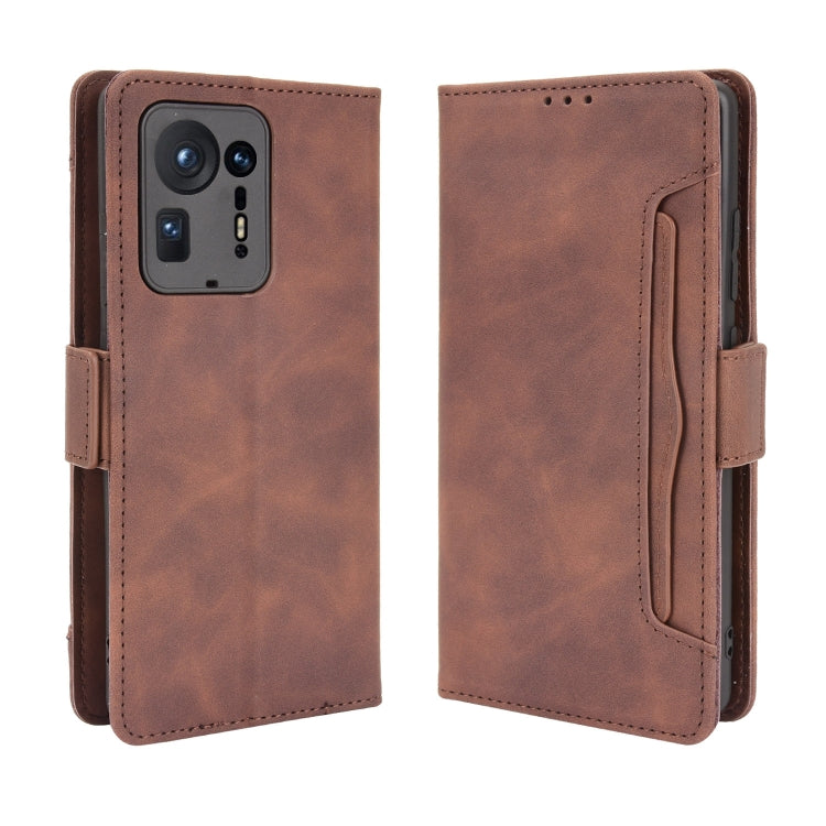 For Xiaomi Mi Mix 4 Skin Feel Calf Pattern Horizontal Flip Leather Case with Holder & Card Slots & Photo Frame