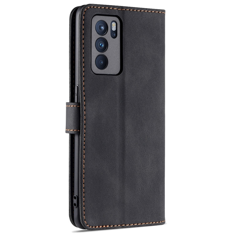 For OPPO Reno6 5G AZNS Dream II Skin Feel PU+TPU Horizontal Flip Leather Case with Holder & Card Slots & Wallet