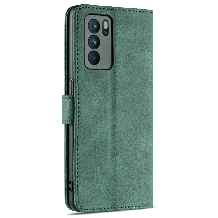 For OPPO Reno6 Pro 5G AZNS Dream II Skin Feel PU+TPU Horizontal Flip Leather Case with Holder & Card Slots & Wallet