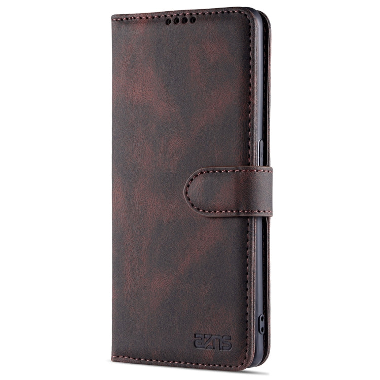 For OPPO Reno6 Pro 5G AZNS Dream II Skin Feel PU+TPU Horizontal Flip Leather Case with Holder & Card Slots & Wallet
