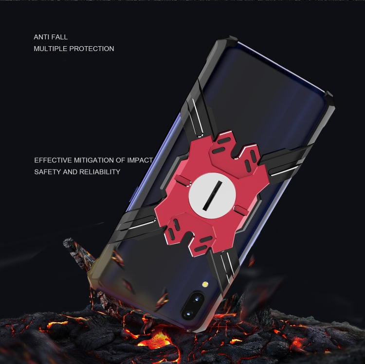 For Vivo X23 Hero Series Anti-fall Wear-resistant Metal Protective Case with Bracket