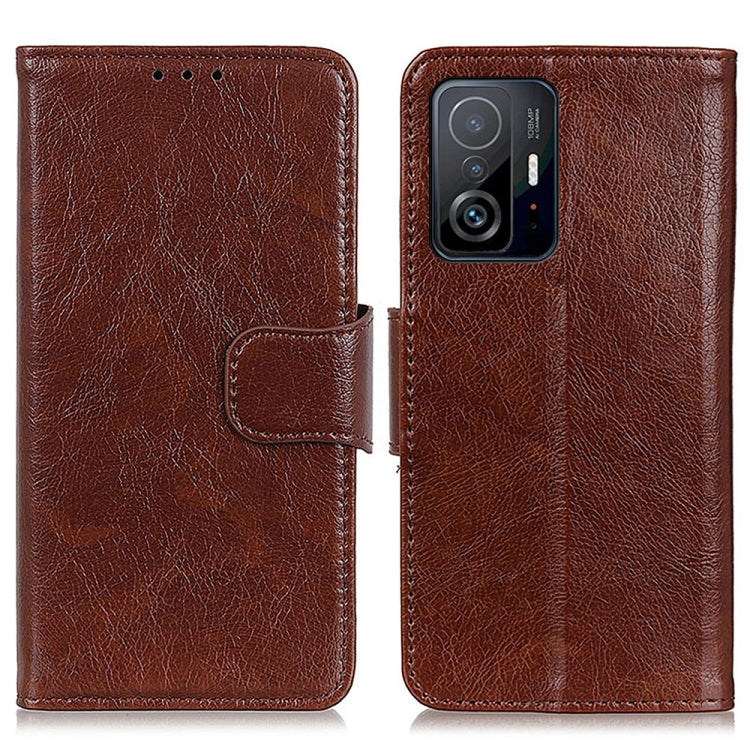 For Xiaomi Mi 11T Nappa Texture Horizontal Flip Leather Case with Holder & Card Slots & Wallet