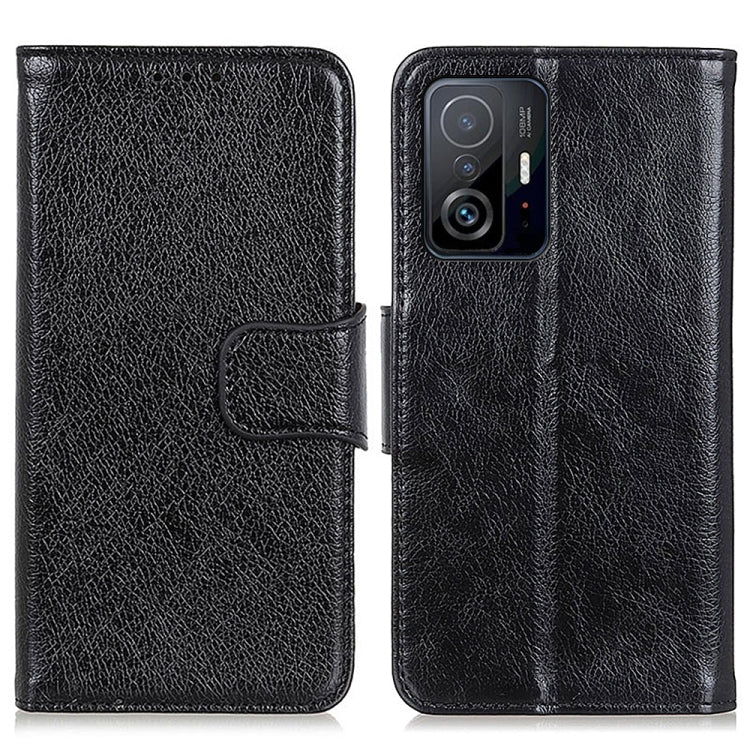 For Xiaomi Mi 11T Nappa Texture Horizontal Flip Leather Case with Holder & Card Slots & Wallet