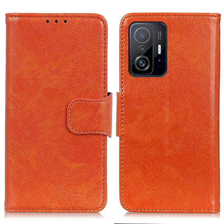 For Xiaomi Mi 11T Nappa Texture Horizontal Flip Leather Case with Holder & Card Slots & Wallet