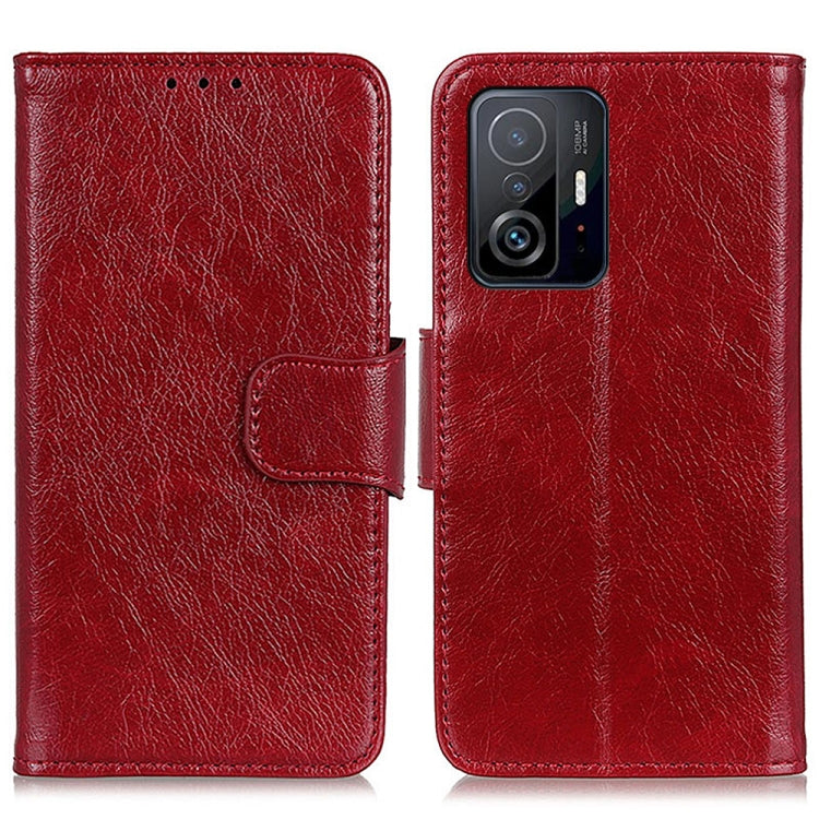 For Xiaomi Mi 11T Pro Nappa Texture Horizontal Flip Leather Case with Holder & Card Slots & Wallet
