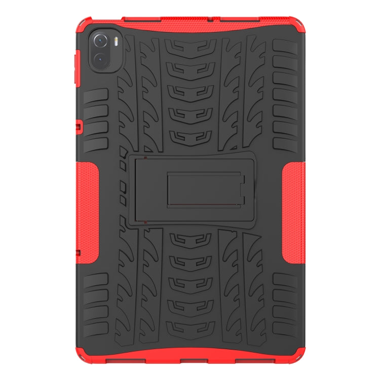 Tire Texture TPU + PC Shockproof Case with Holder For Xiaomi Pad 5 / 5 Pro