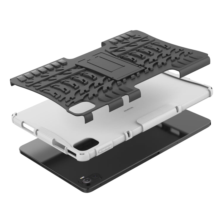 Tire Texture TPU + PC Shockproof Case with Holder For Xiaomi Pad 5 / 5 Pro