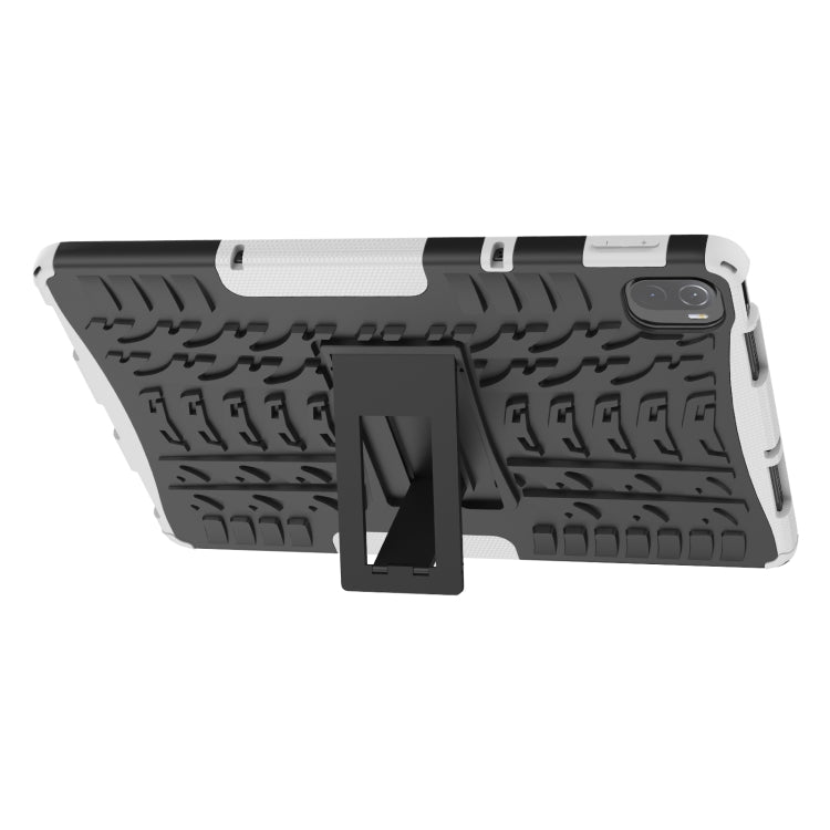 Tire Texture TPU + PC Shockproof Case with Holder For Xiaomi Pad 5 / 5 Pro