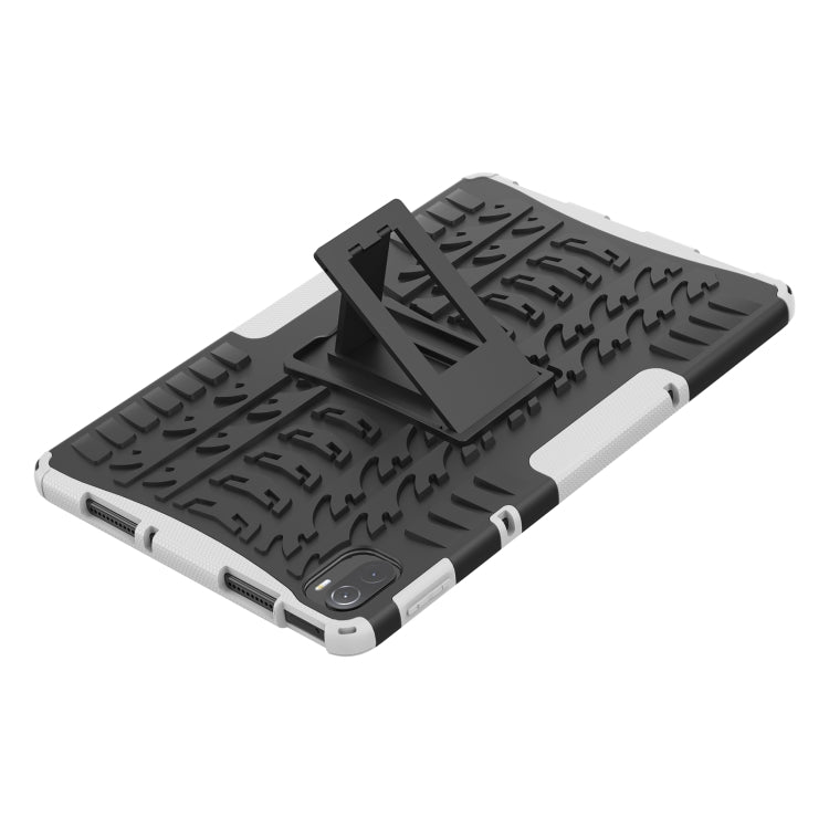 Tire Texture TPU + PC Shockproof Case with Holder For Xiaomi Pad 5 / 5 Pro