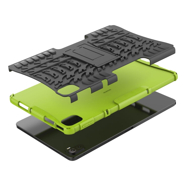 Tire Texture TPU + PC Shockproof Case with Holder For Xiaomi Pad 5 / 5 Pro